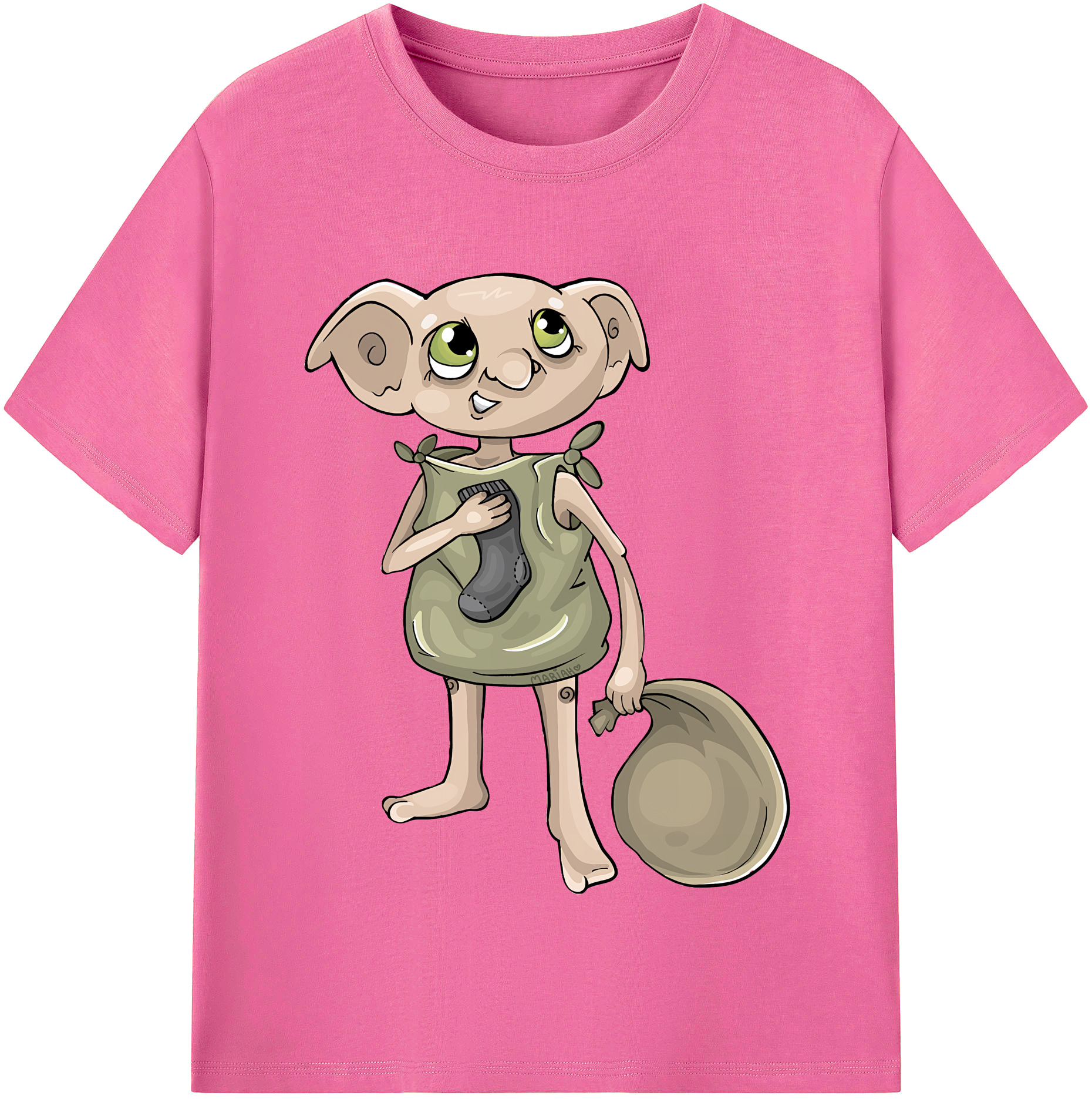 （画像用） Harry Potter ハリー・ポッターシリーズ レディースカジュアルプリントTシャツ（綿100％）